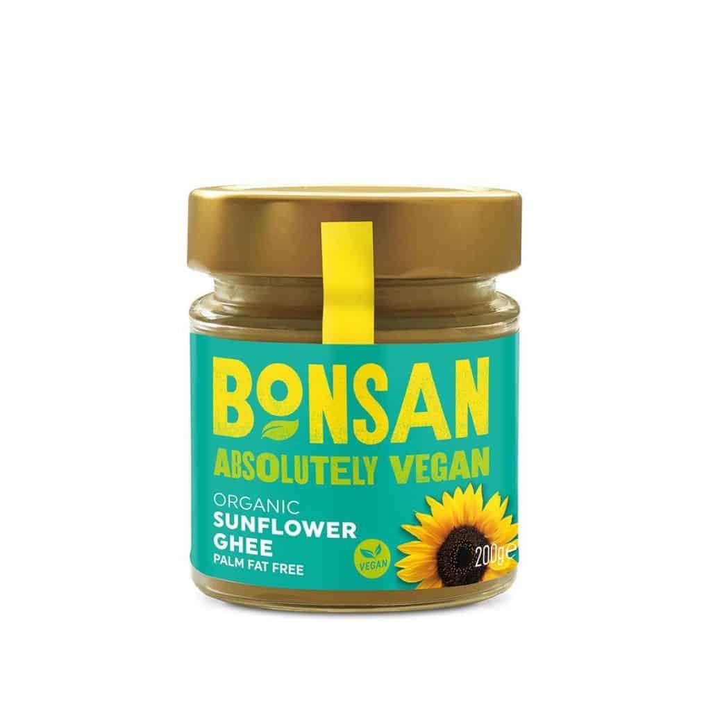 condiments spreads bonsan organic vegan sunflower ghee 200g 1.jpg butter