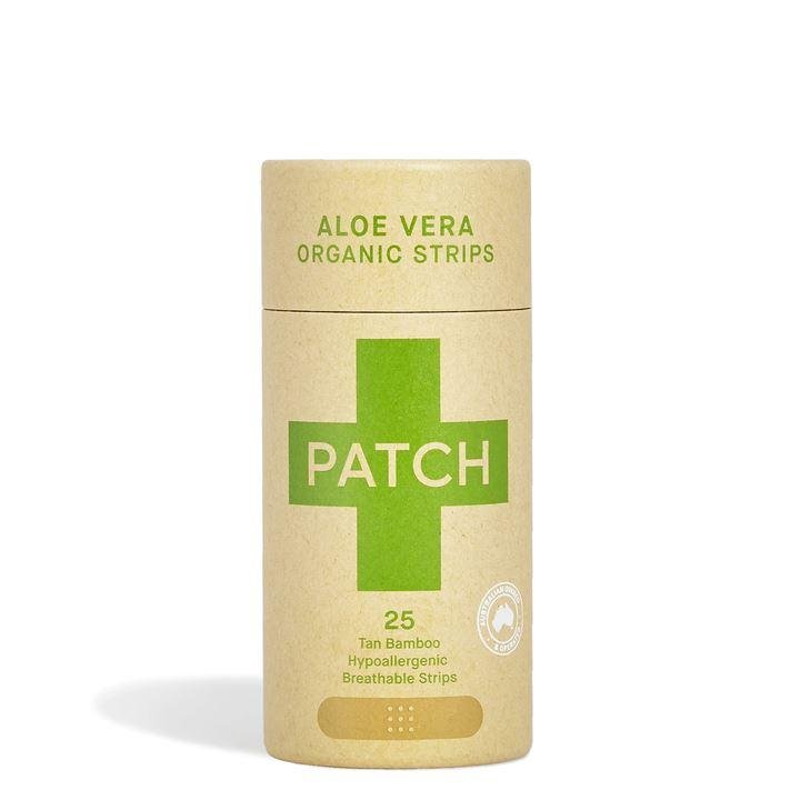 PATCH - Organic Bamboo Biodegradable Plasters - Aloe Vera (25 plasters) PATCH - Organic Bamboo Biodegradable Plasters - Aloe Vera (25 plasters)