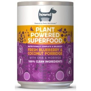 Benevo - Dry Puppy Food Original (2kg) Hownd Plant Powered Superfood Adult Wet Dog Food - Blueberry & Coconut Porridge