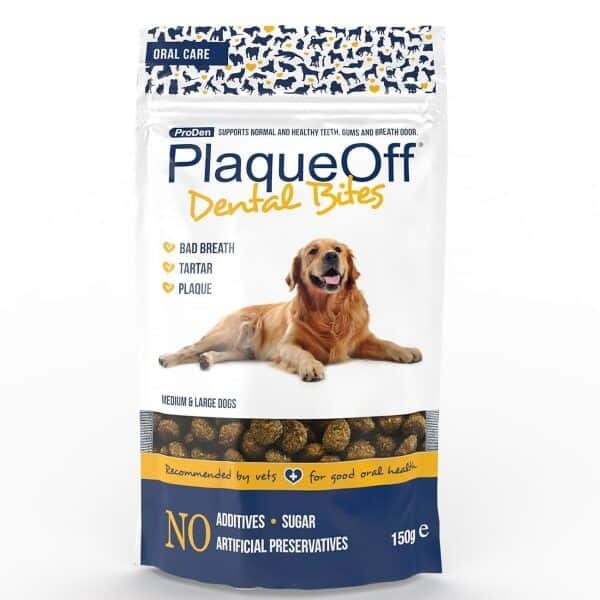 Scrumbles - Softies: Dog Training Treats (90g) ProDen PlaqueOff Dental Bites Medium and Large Dog Treats