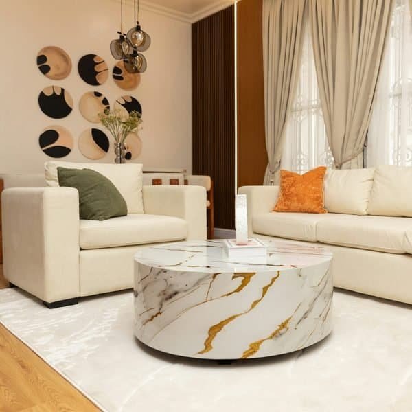 Faux Leather Sofas
